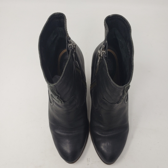 Frye Cece Artisan short wedge boot Black Size 8.5 - Picture 8 of 9